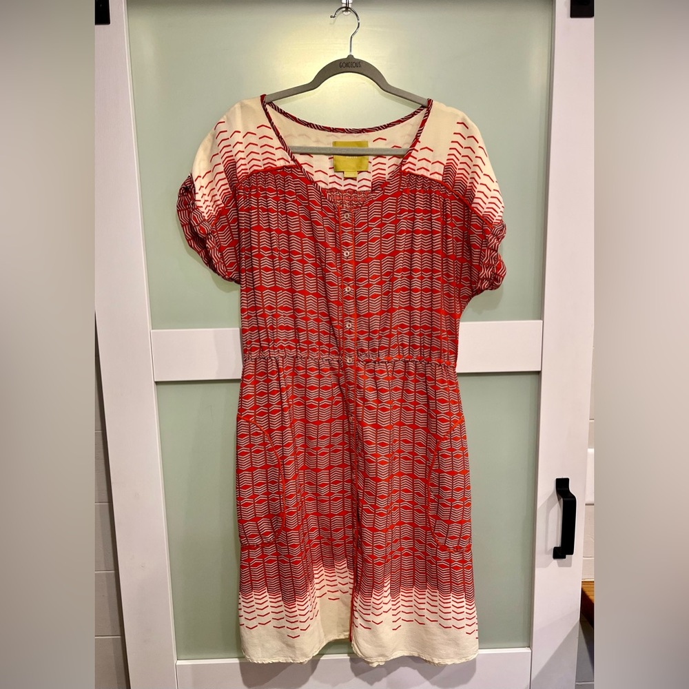 Maeve Anthropology knee length dress Large